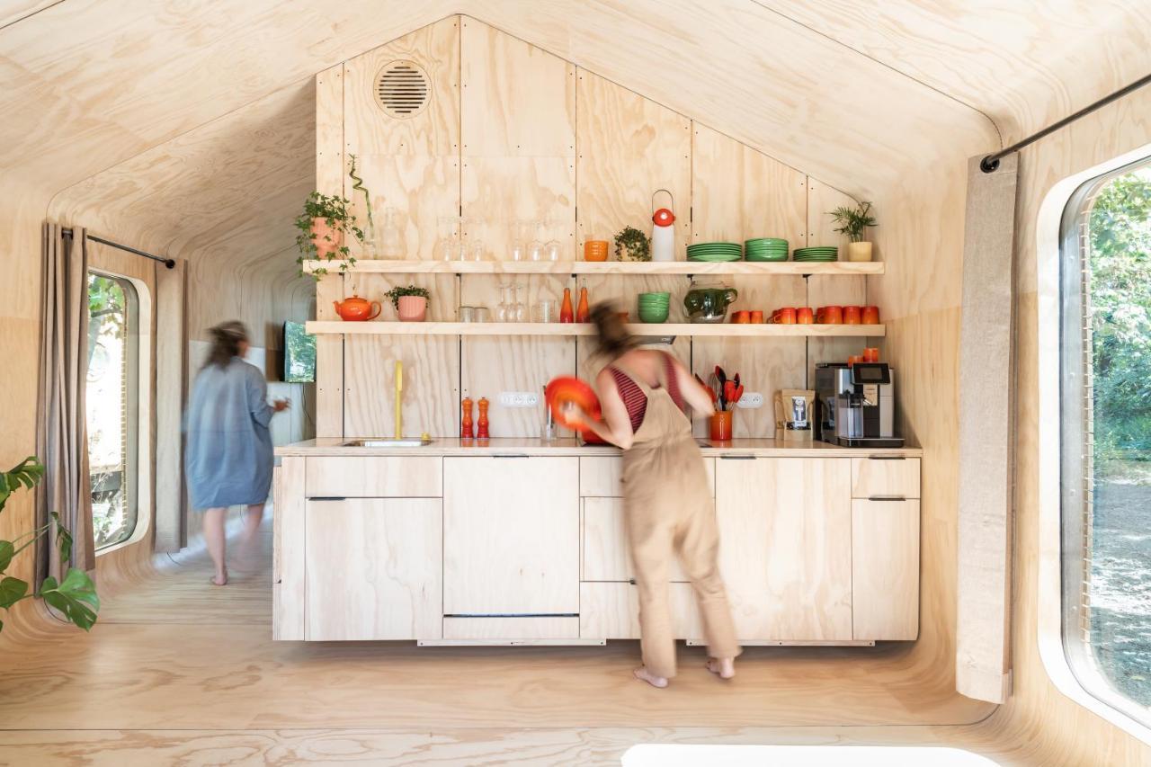 Les Cabanes D'Ostende Bagian luar foto